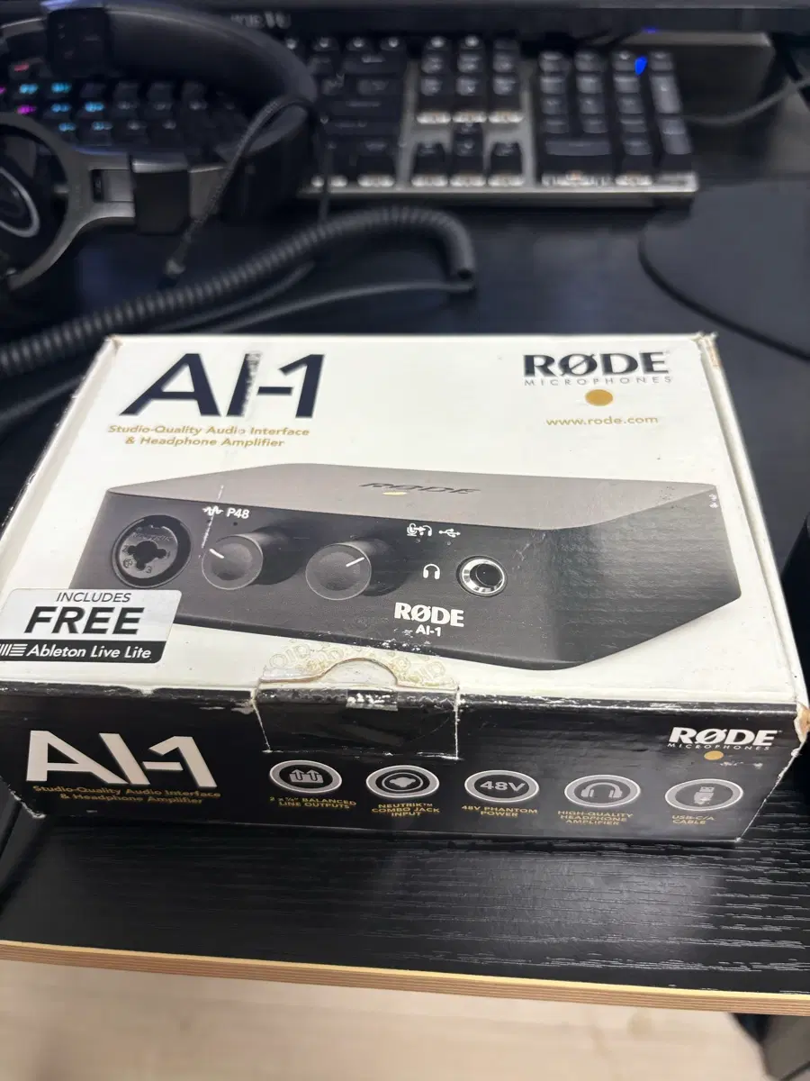 Rode al-1 오디오인터페이스 로데 오인페
