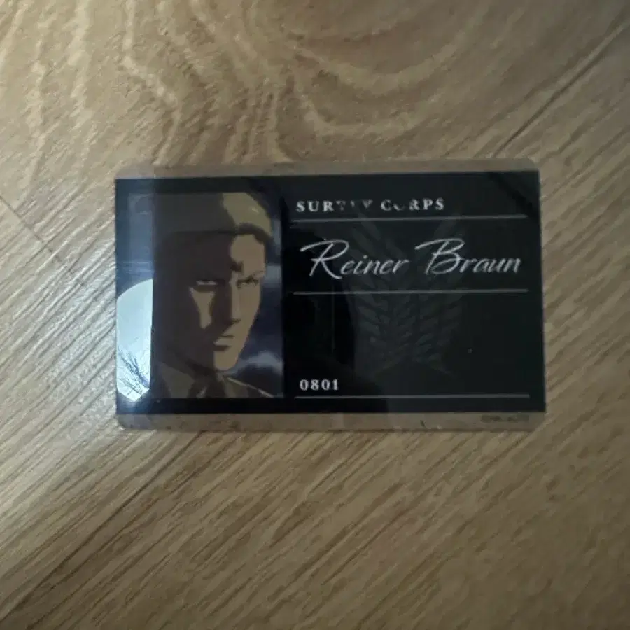 (단순전시)진격의거인 프로필 카드 라이너 팝니다