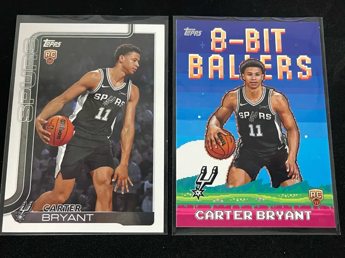 Nba topps 2025-26 카터 브라이언트 카드 탑스 루키 carter bryant