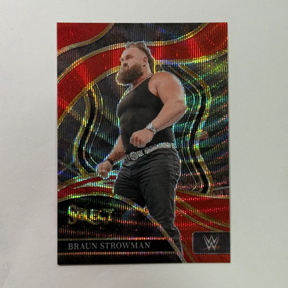 [한정] WWE 브라운 스트로맨 99한정 셀렉트 WWE 카드