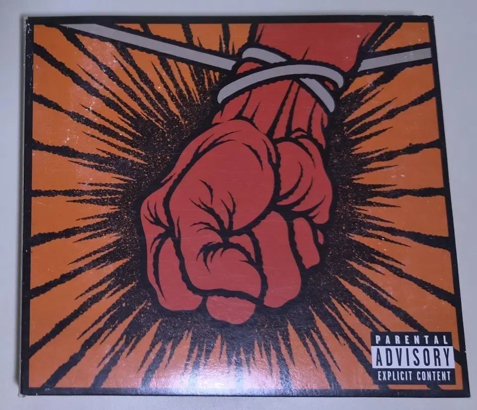 메탈리카 St. Anger (개봉 CD)