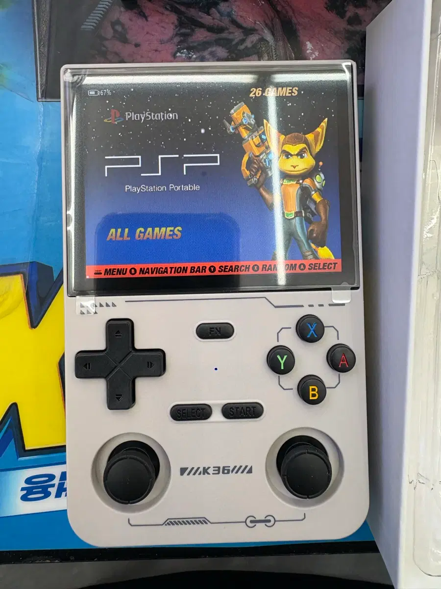 휴대용 게임기 PSP 에뮬레이터 오락실 플스