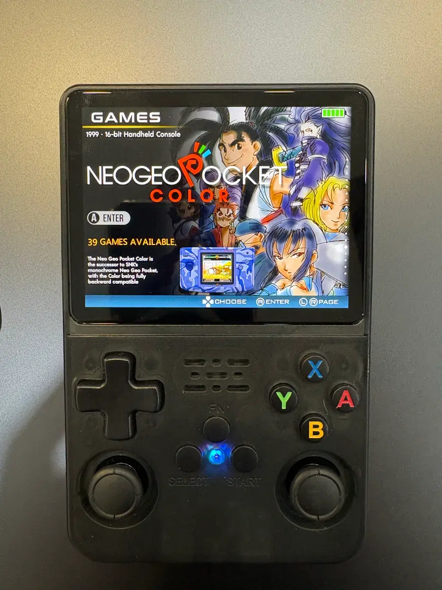 네오지오 포켓 컬러 휴대용 게임기 플스 오락실 psp