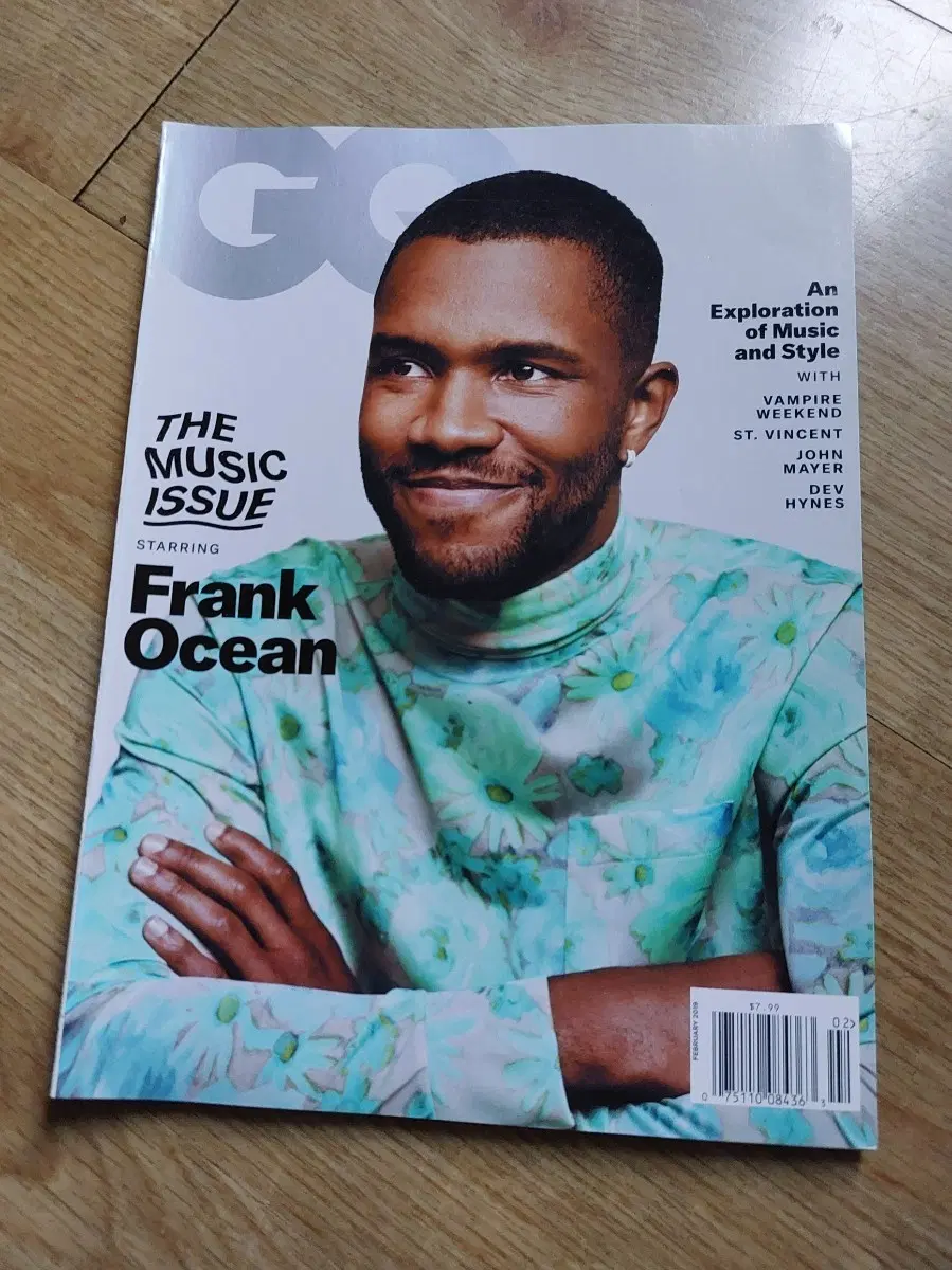 GQ 잡지 프랭크 오션 커버 2019년 2월호