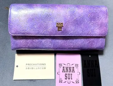 ANNA SUI 안나수이 로즈 하트 장지갑 새상품