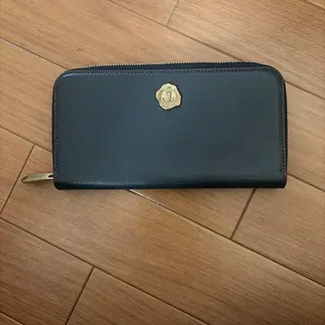 SAN HIDEAKI MIHARA 장지갑 네이비