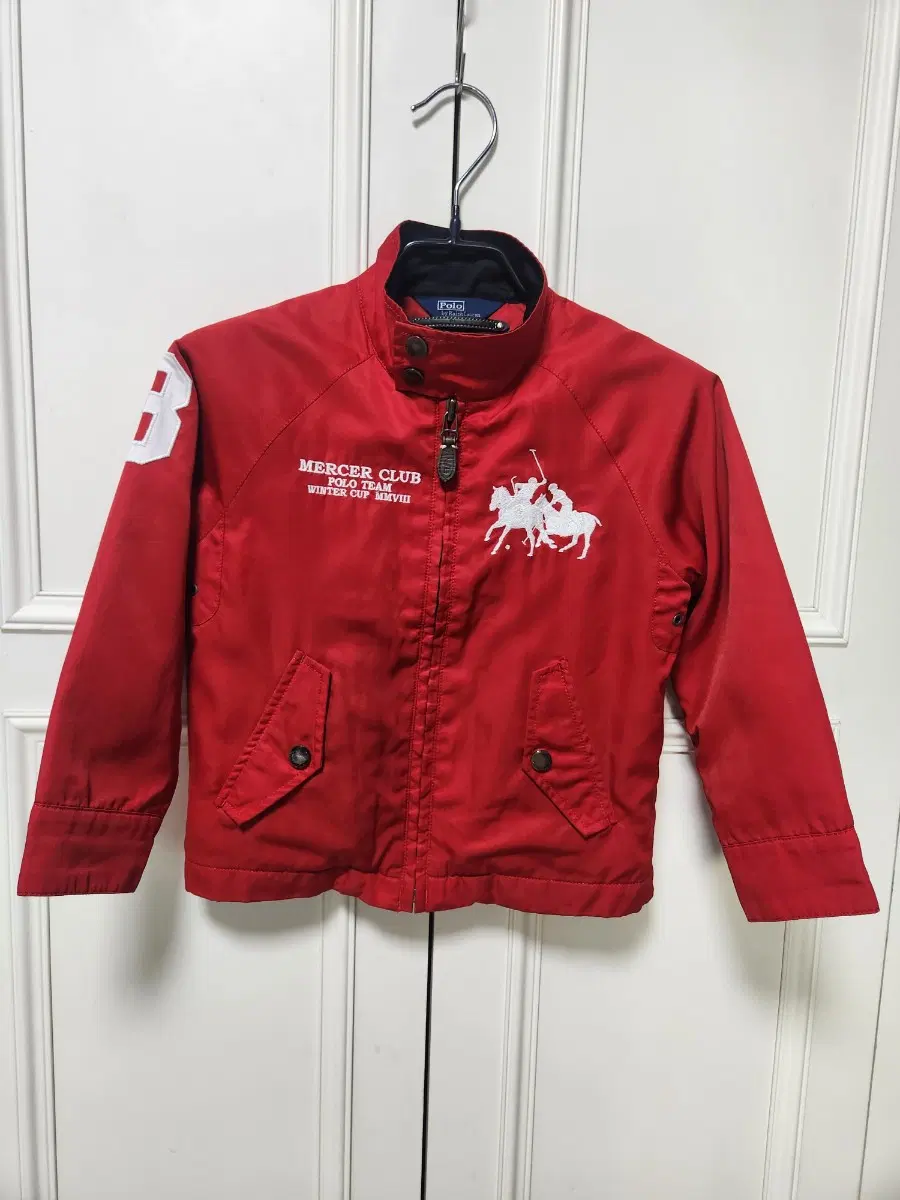 (5T)폴로 키즈 mercer club 바람막이 자켓