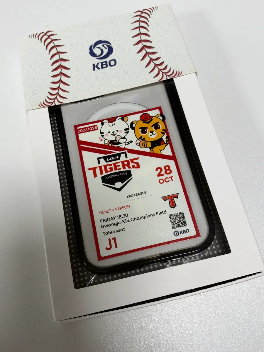 아이폰12pro 케이스티파이xKBO 기아타이거즈 미개봉