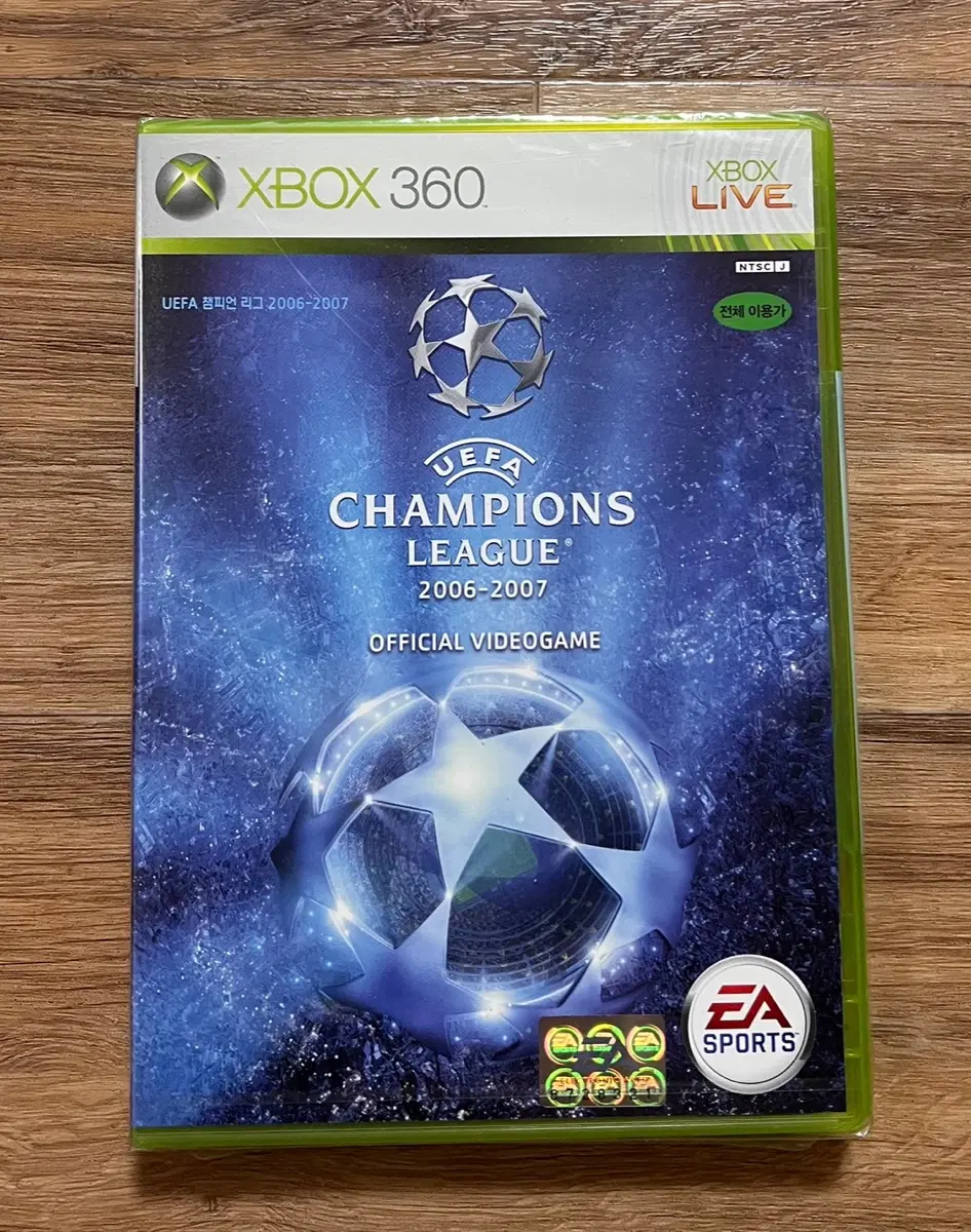 XBOX360 UEFA 챔피언스리그 미개봉