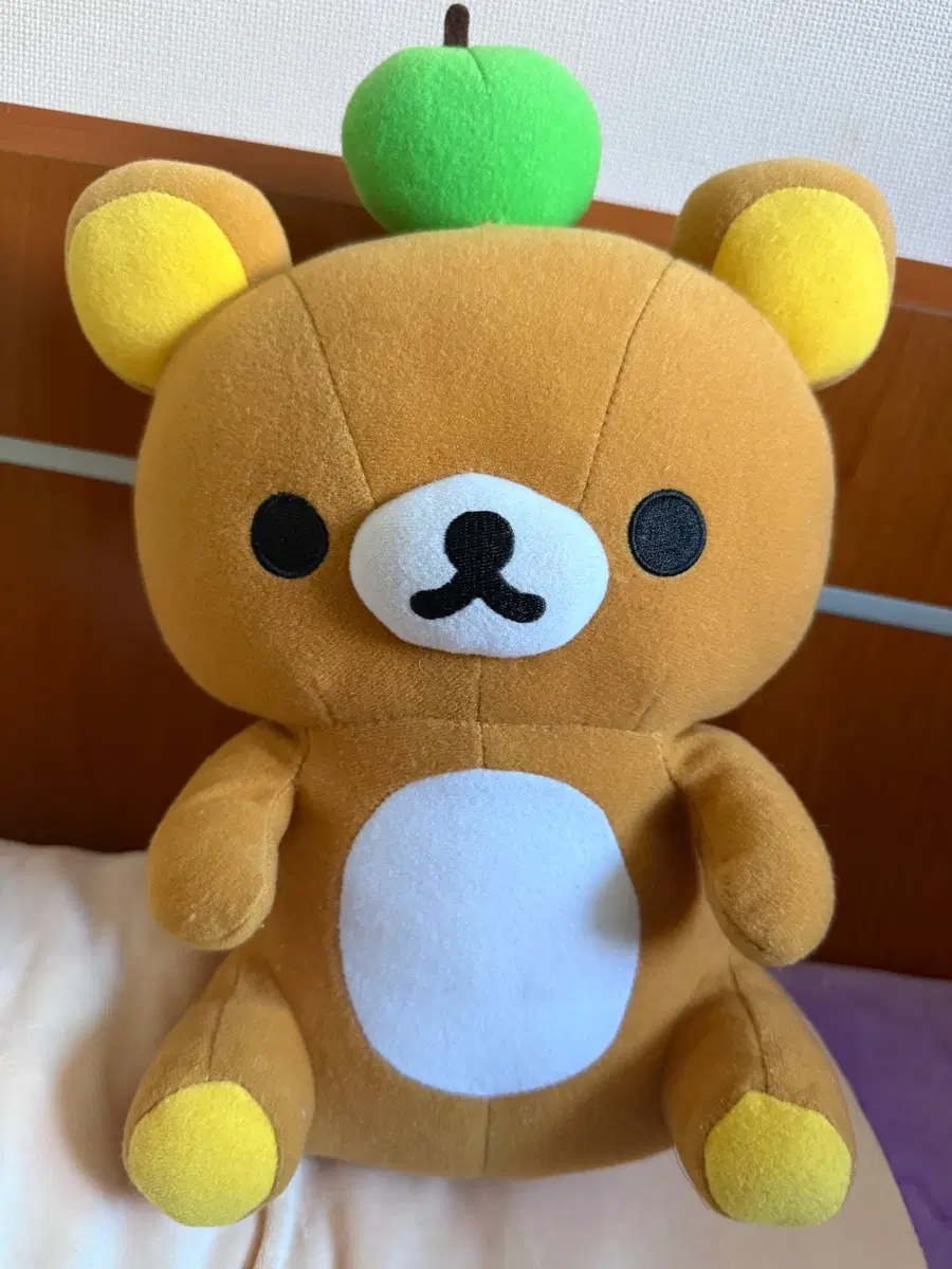 리락쿠마 사과 인형