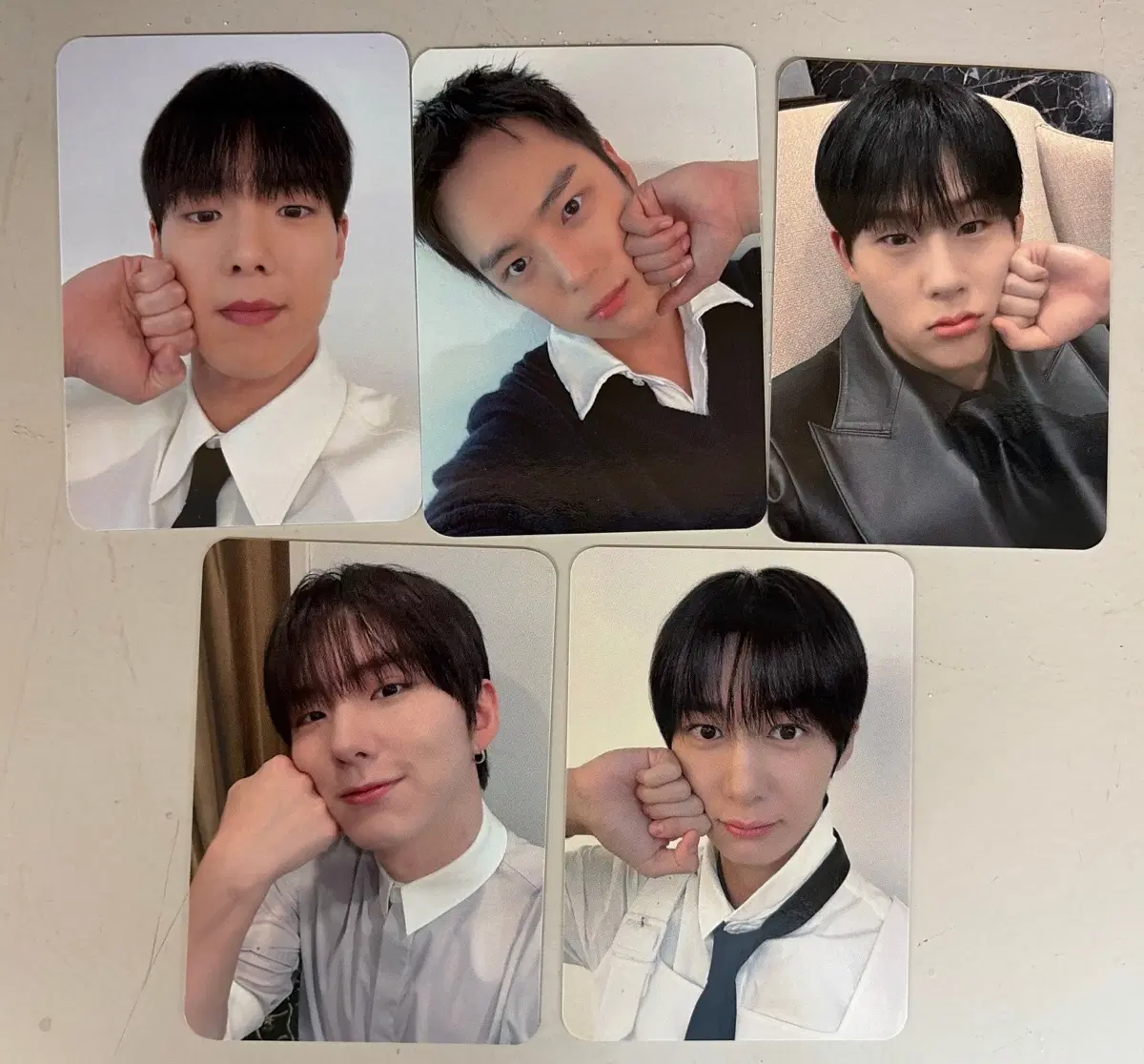 몬스타엑스 헬로라이브 특전 포카