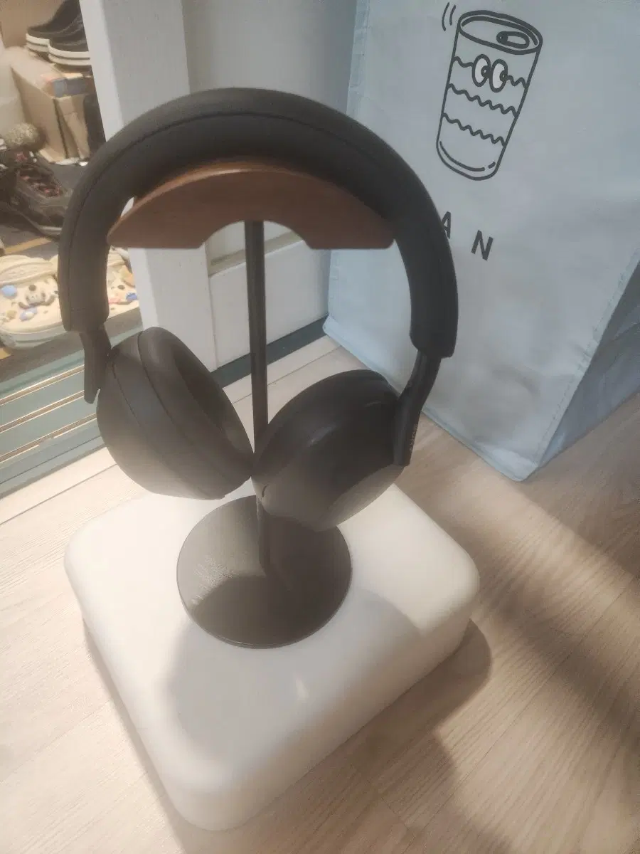 소니 WH-1000XM4 헤드폰 블랙
