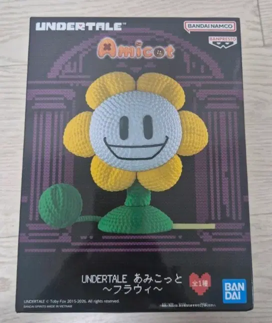 언더테일 UNDERTALE 아미콧 아미코트 플라워 피규어(미개봉)