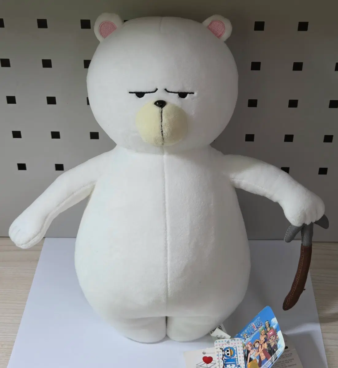 인형뽑기_원피스 곰 하이킹베어 인형