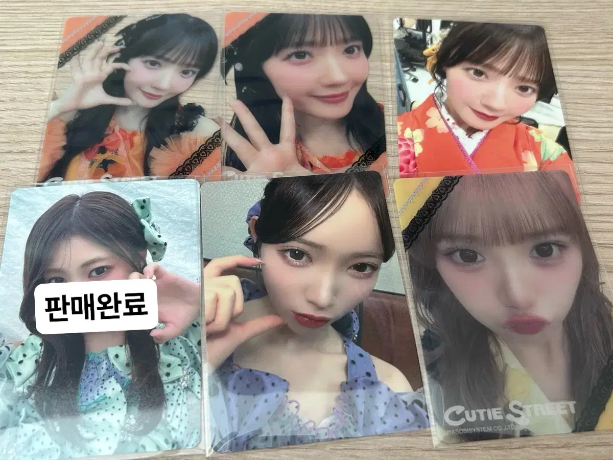 큐티스트리트 큐스토 에미루 카나 나베 나기사 후리 리사 트레카 토레카 포토카드