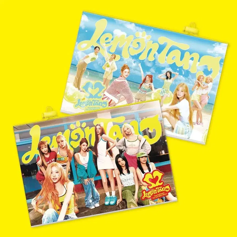 하츠투하츠 The 2nd Mini Album <Lemon Tang> 포토북 개봉 앨범 팔아요~~