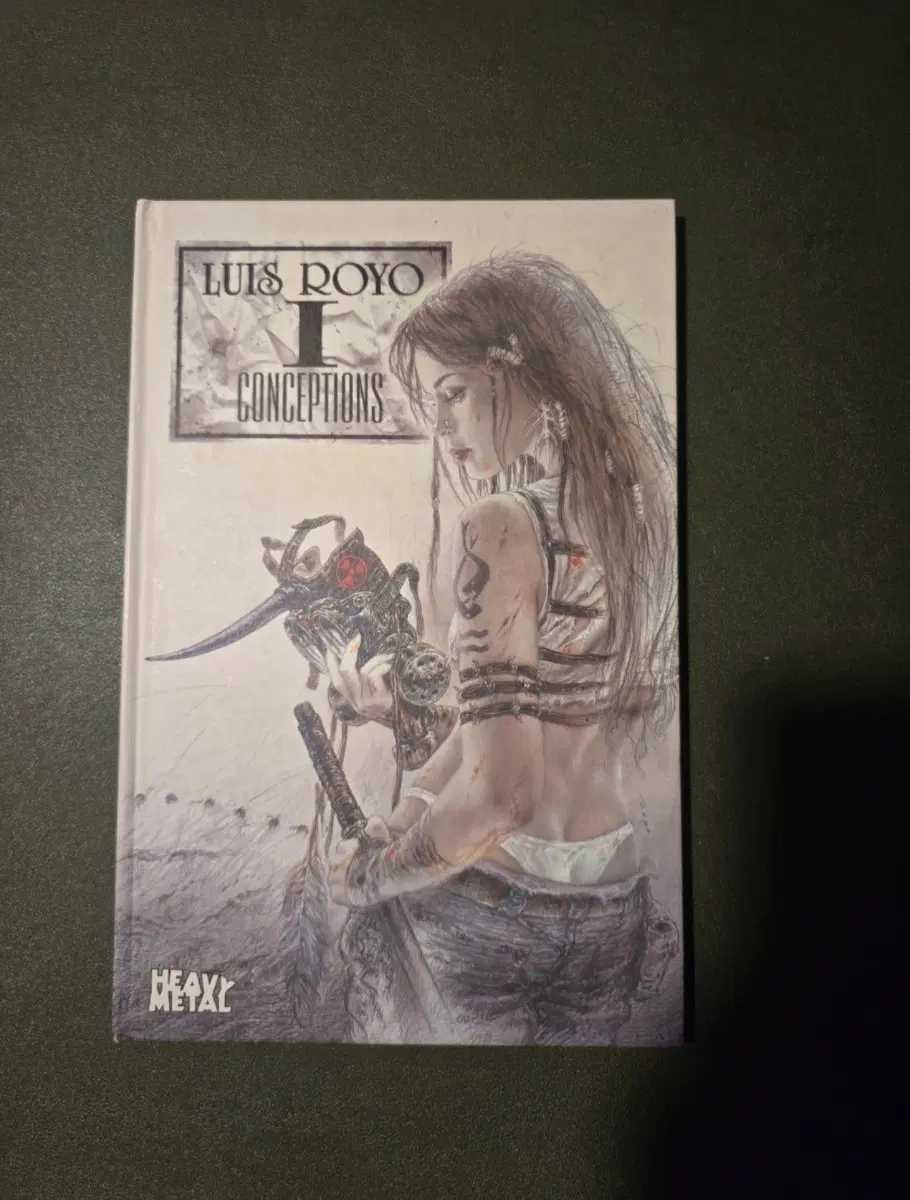 [초희귀 절판본/양장] Luis Royo (루이스 로요) Conceptions I 수입 정품 아트북
