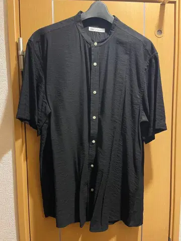 ZARA 블랙 반팔 셔츠 L 사이즈 레이온 미사용품