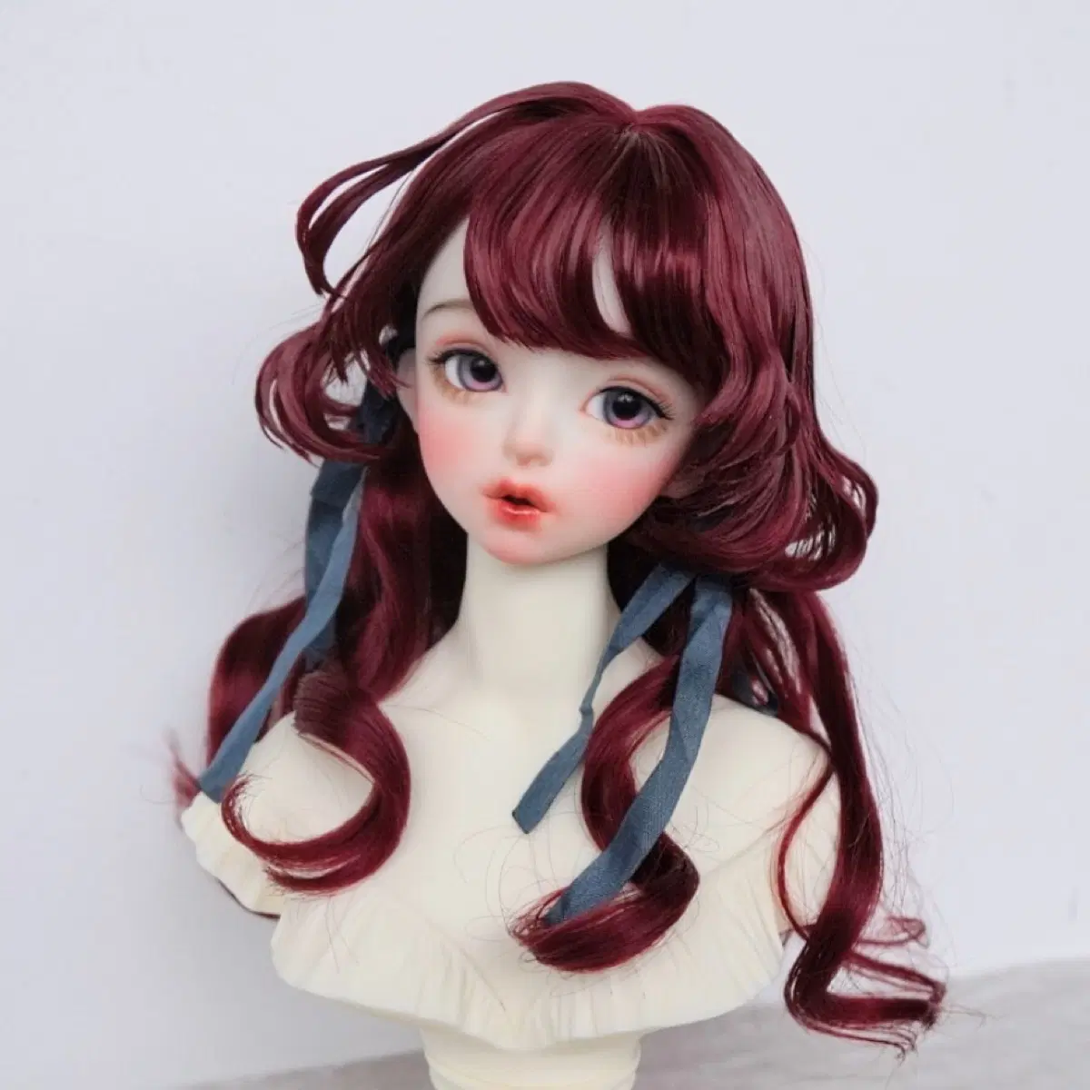 구관 8-9inch atelier noelle 작가 수제 가발(엠딩) (msd mdd 구체관절인형)