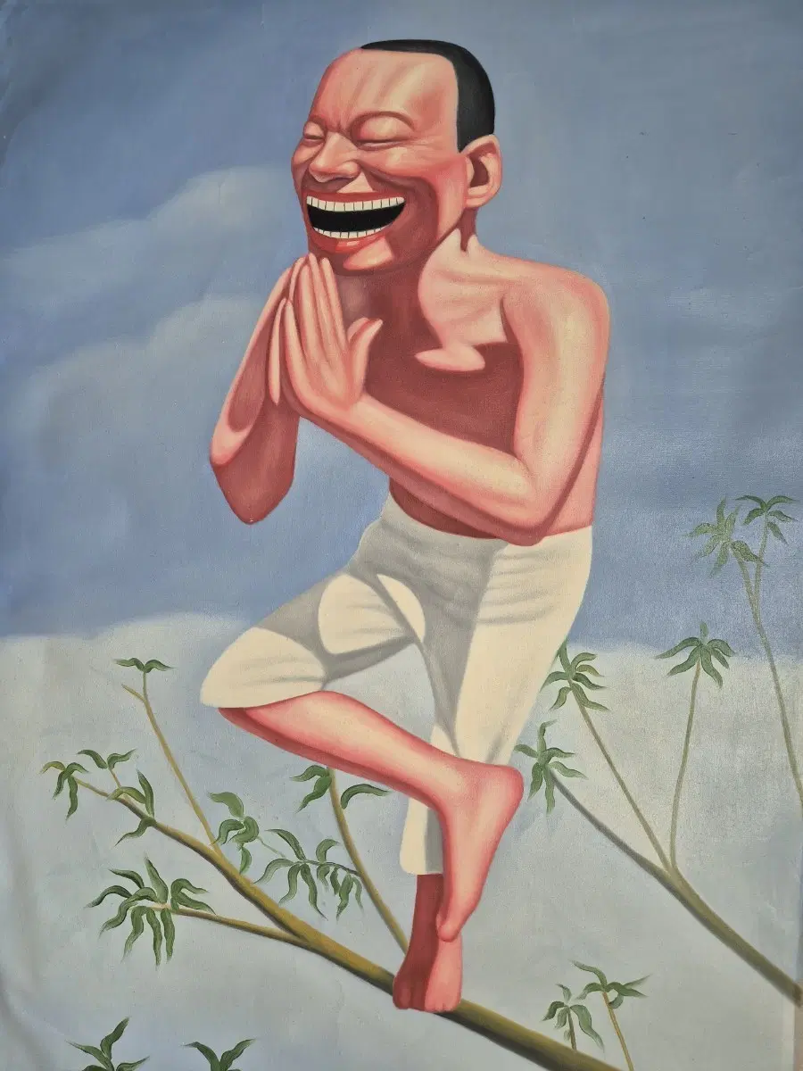 악민군, 인물시리즈3, 91x63cm, 2009년.