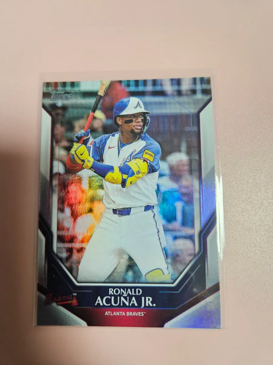 애틀란타)아쿠나 주니어 2026 Topps Foil 카드