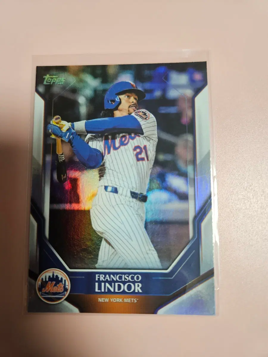 메츠)프란시스코 린도어 2026 Topps Foil 카드
