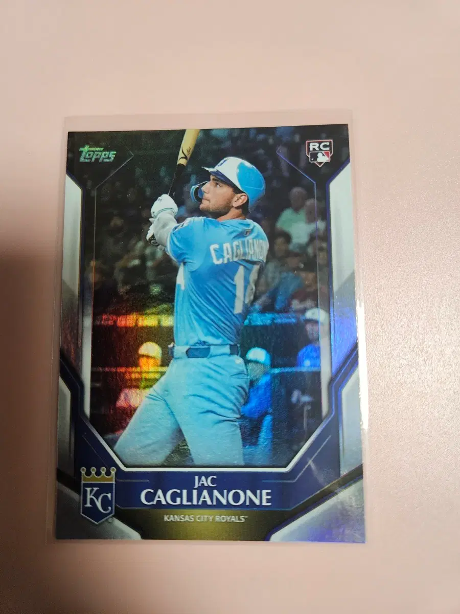 캔사스시티)잭 캐글리온 2026 Topps Foil 루키 카드
