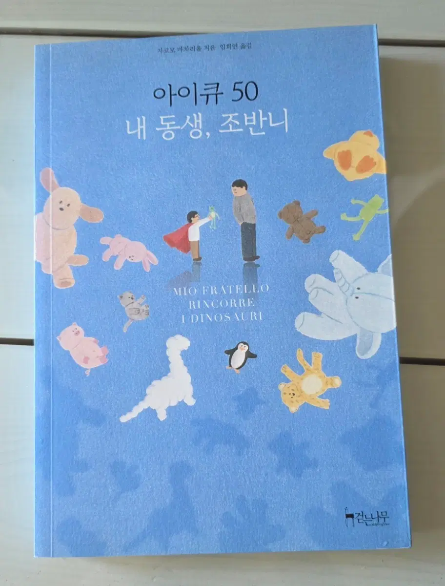 아이큐 50 내 동생, 조반니 (자코모 마치리올) 책