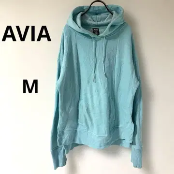 AVIA 라이트 블루 후드티 [ M ] 풀오버