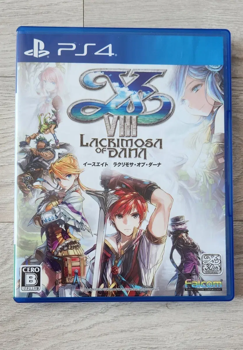 플스4 ps4 플레이스테이션4 이스8 라크리모사 오브 다나 일판 타이틀 팔콤