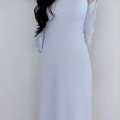 메이윤 젤라또 나시 일자핏 원피스+ 슬림핏 가디건 (소라)