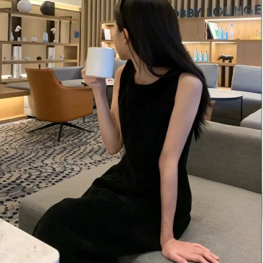 윤슬샵 벨벳롱원피스
