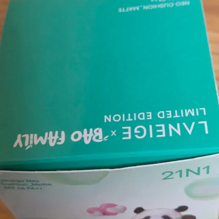 [새상품] 라네즈 네오쿠션 + 리필 기획 매트 푸바오 에디션 21N1