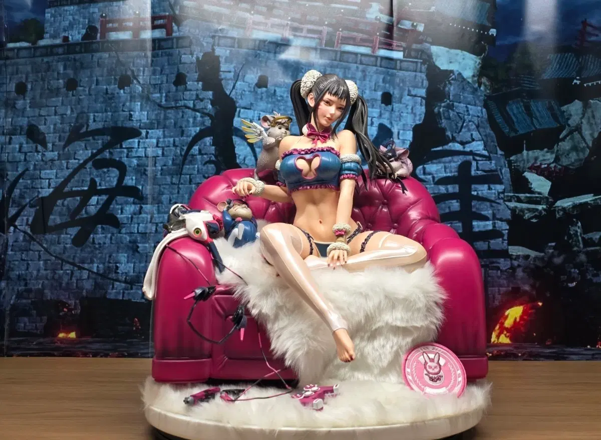 웨일송 디바 1/4 판매합니다. 오버워치 디바레진