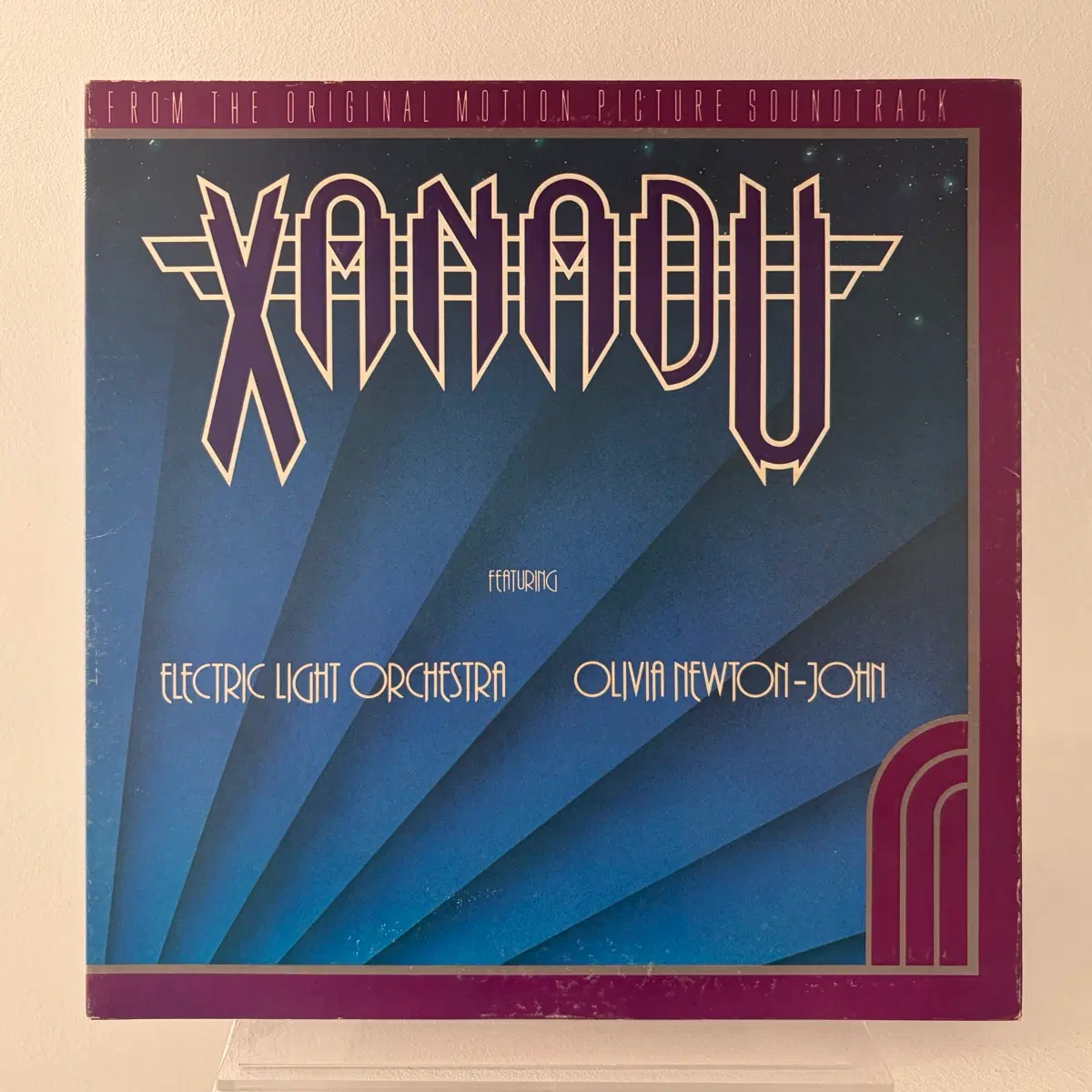 재너두 Xanadu OST LP 레코드 엘렉트릭 라이트 오케스트라 올리비아 뉴튼 존