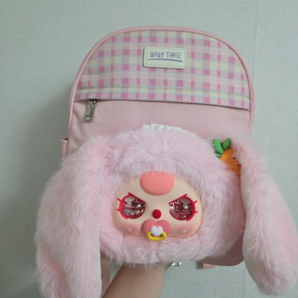 베이비쓰리 백팩 가방 시크