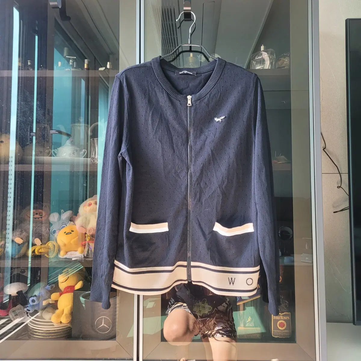 울시 집업 가디건 m