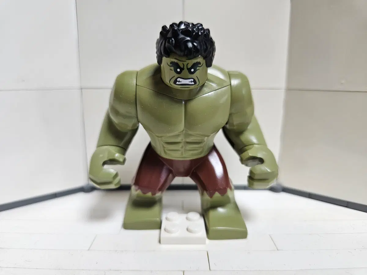 레고 마블 미니피규어 헐크(브랜드 뉴 데이)