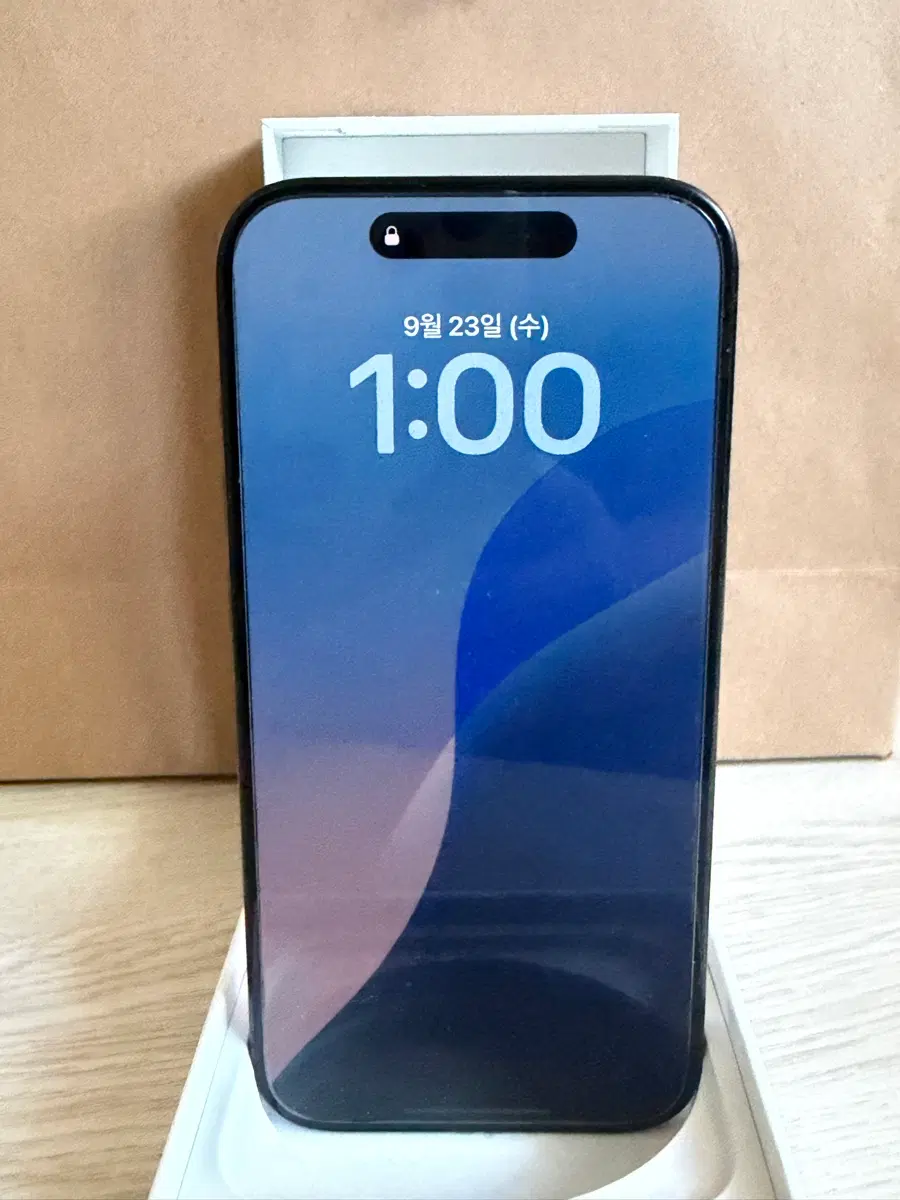 아이폰 15 프로 256GB 티타늄 블랙