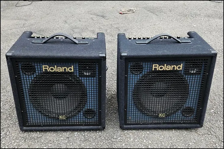 [중고] 롤랜드(Roland) KC-350 스테레오 믹싱 키보드 앰프 (150W)