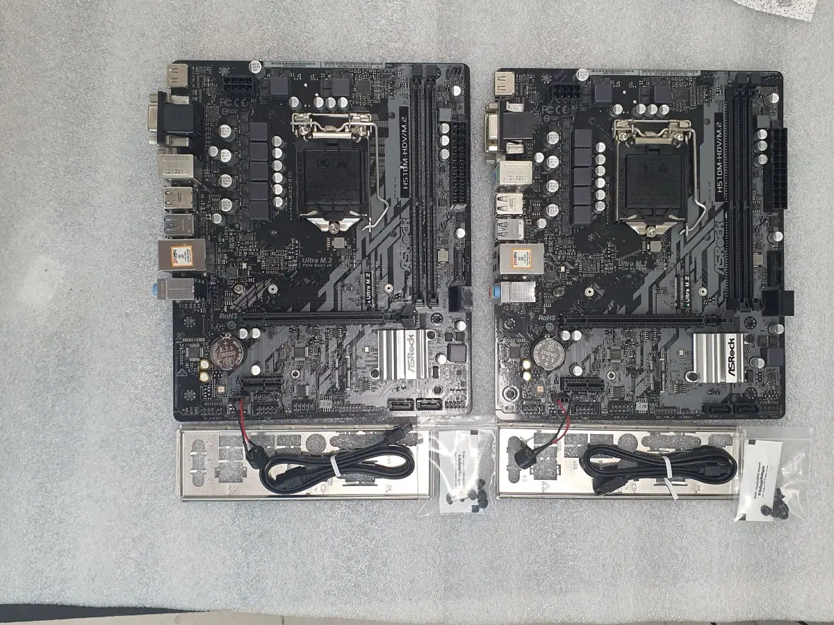컴퓨터 메인보드 ASROCK H510M-HDV/M.2 인텔 11세대 1200 소켓