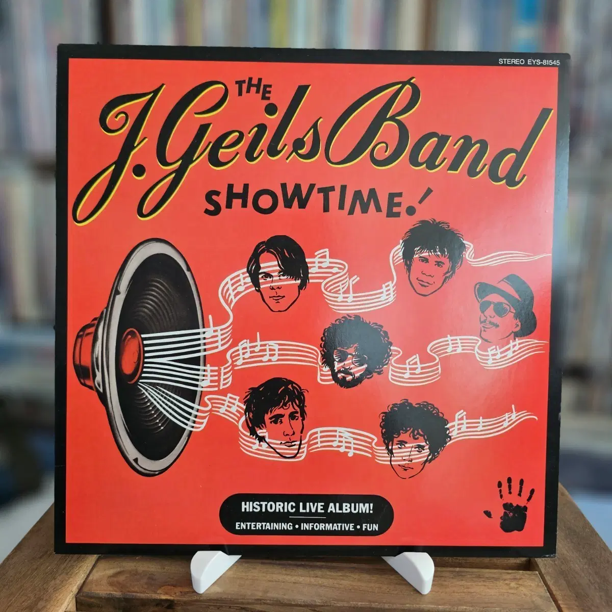 (1982년 라이브, 록 밴드 제이.가일스 밴드) The J. Geils Band - Showtime