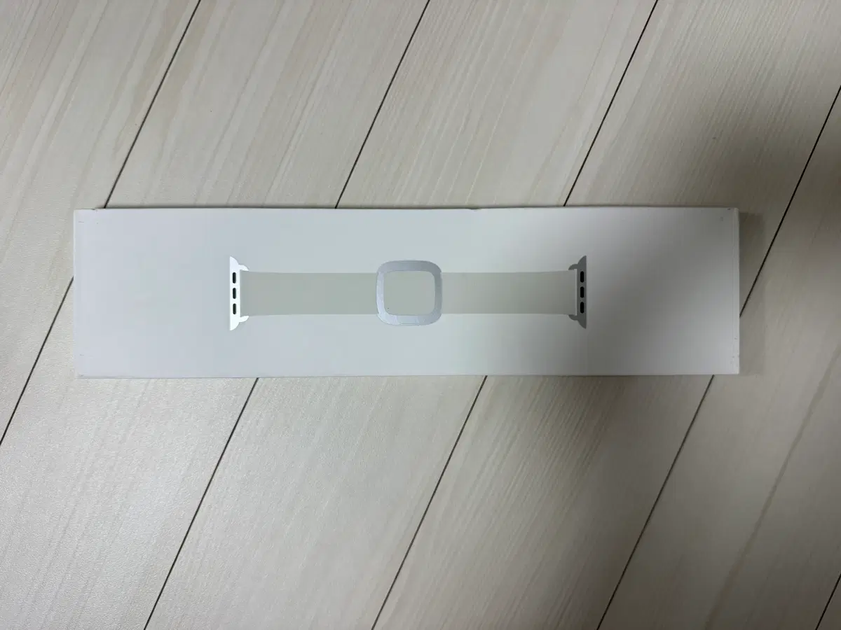 애플워치 정품 모던버클 초크 화이트 스트랩 38mm,40mm,41mm