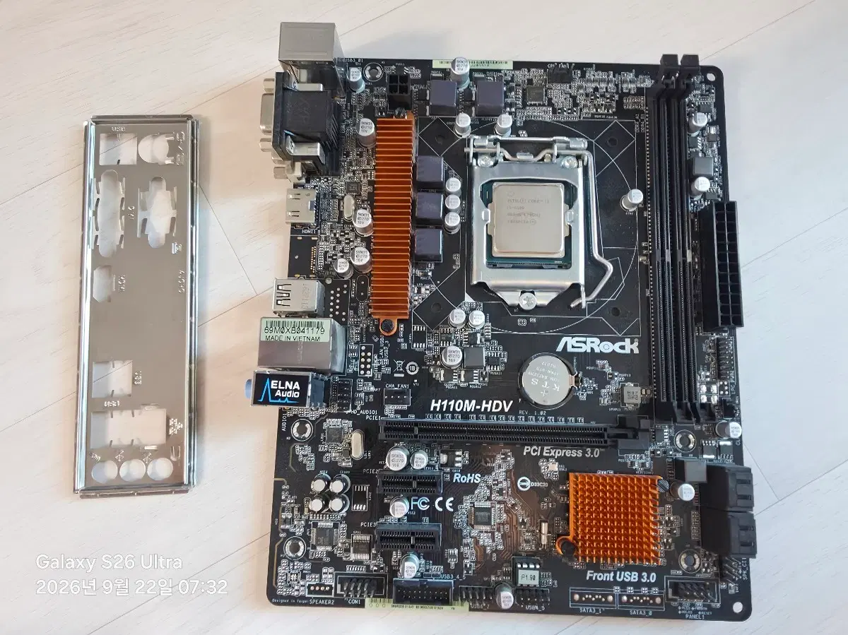 i3 6100 + h110m