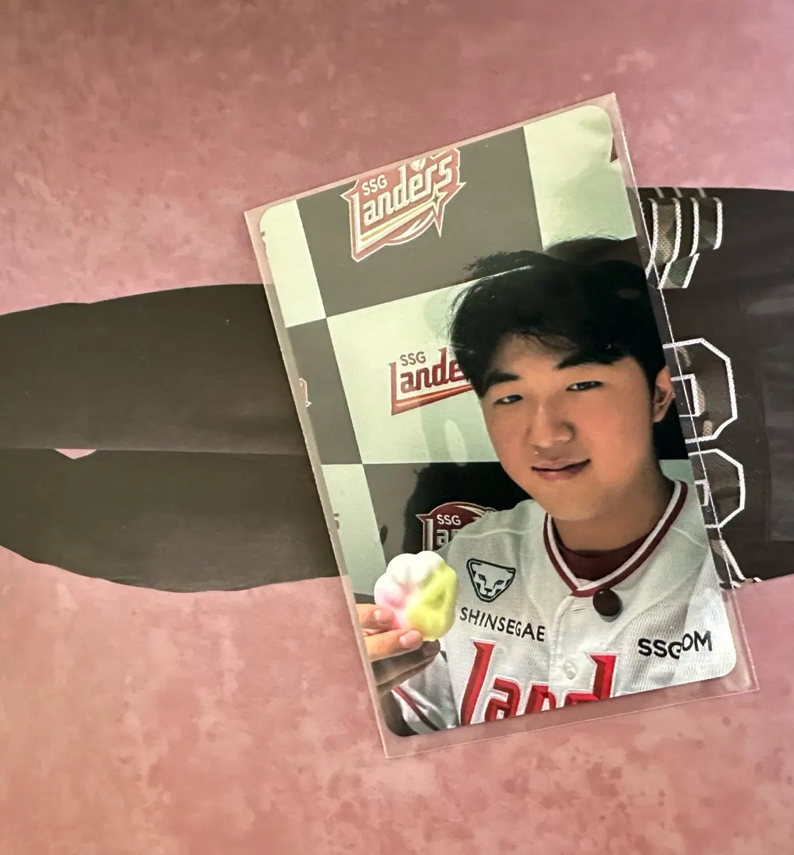 더그아웃매거진 185호 SSG 랜더스 김민준 포토카드 교환