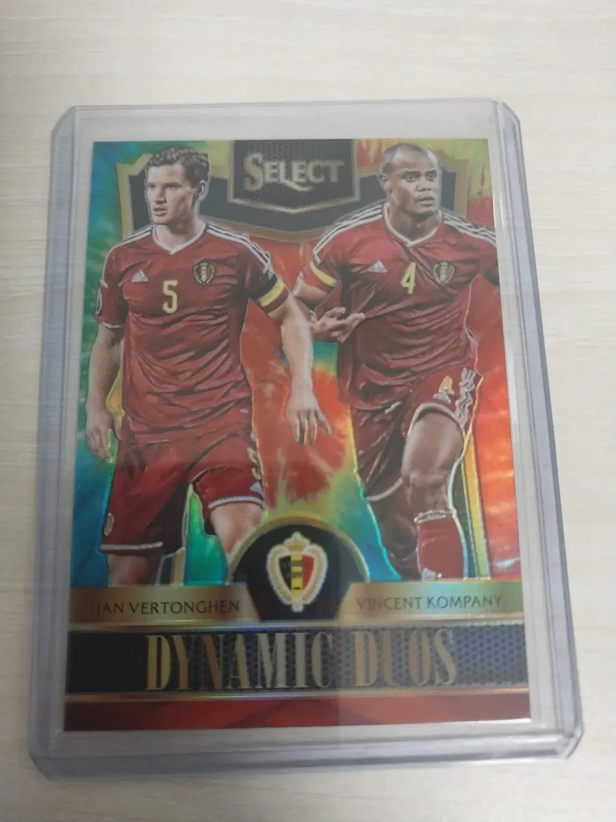 Select Dynamic Duos 카드 /30 한정 (얀 베르통언/빈센트 콤파니)