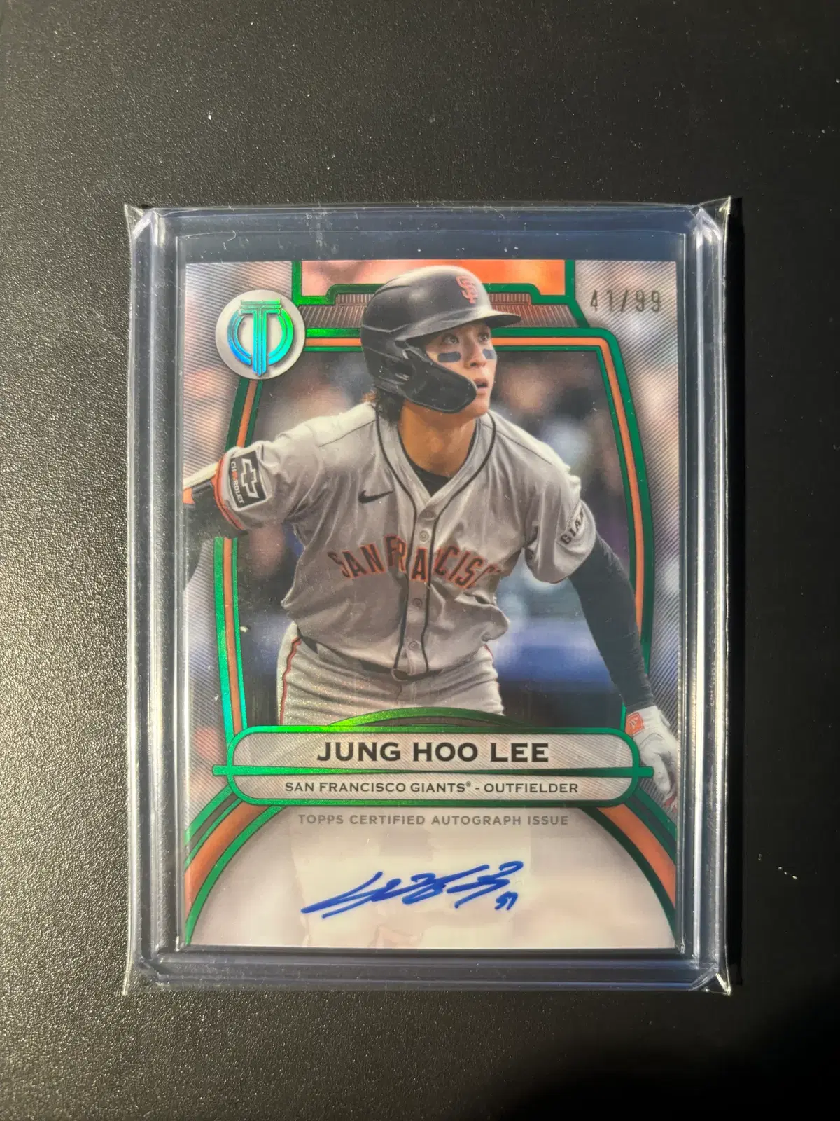 탑스 트리뷰트 이정후 오토 /99 TOPPS Auto