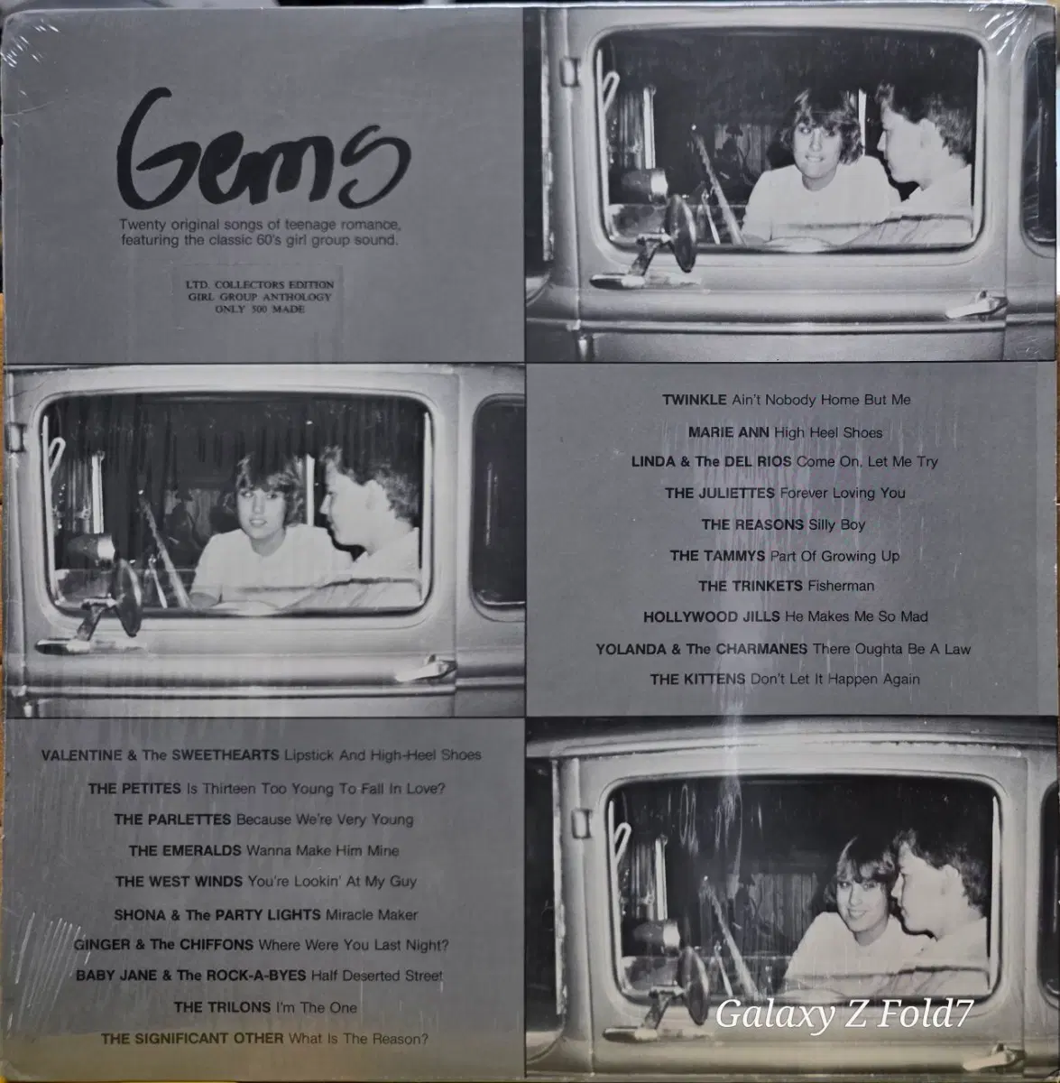 BA-948. Gems 60년대 걸그룹 앤솔로지 LP