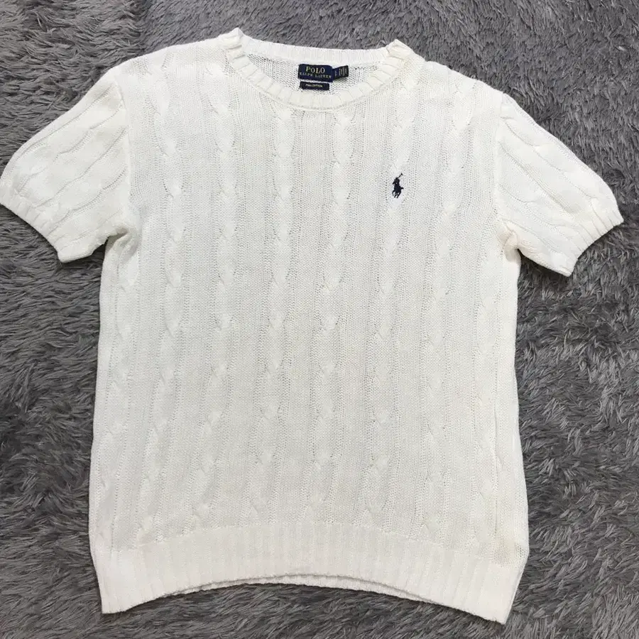 [여성 S] 폴로(POLO)랄프로렌 피마코튼 반팔 니트1068