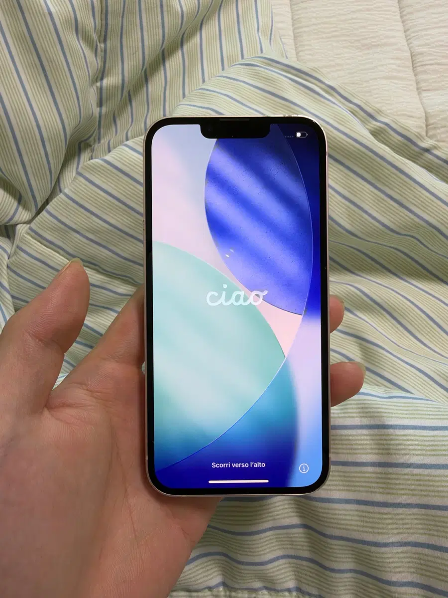 아이폰 13 핑크 128GB 자급제